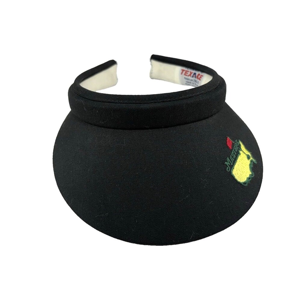 Vintage Masters Golf Womens Black Visor | Texace Brand